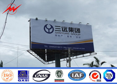 China 10mm Commercial Digital Steel structure Outdoor Billboard Advertising P16 With LED Screen supplier