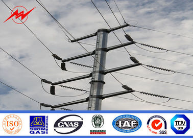 China 35FT NEA Standard Steel Power Pole 69kv Transmission Line Metal Power Poles supplier