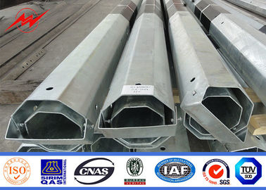 China 15 M Electric Column Steel Utility Pole With FRP And Marks , Malaysia Standard supplier