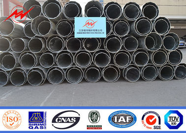 China 8M 2.5KN Power Steel Tubular Pole For Electrical Distribution Line Project supplier