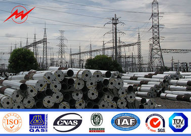China Octagonal Electrical Steel Utility Pole For Power Distribution Line 69KV supplier