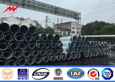 China Hot Dip Galvanization Utility Power Poles 8m 5kn 11.8m For Transmission supplier