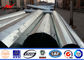 Customized Steel Tubular Pole For Overhead Project Power Transmission Poles Gr 65 11m 33kv supplier