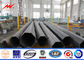 Professional ASTM A123 Galvanized Steel Pole For Transmission And Lighting In Philippines supplier