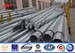 70FT Direct Burial 2000kg Galvanized Steel Pole NGCP Standard Electric Column supplier