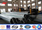 15m 1200Dan Electrical Galvanized Steel Pole For Outside Distribution Line supplier