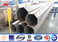 70FT Electrical Steel Power Pole Exported To Philippines For Electrical Projects supplier