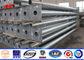 65kv 20M Galvanized Electrical Steel Power Pole / Metal Power Poles supplier