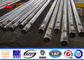 2.75mm 5-6m Led Street Light Pole Hot Dip Galanization Steel For Airport Seaport Plaza Stadium supplier