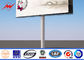 Galvanized Polyester Or Powder Coated Traffic Signal Light Pole Q235 supplier