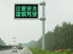 7M Traffic Light Pole Gr65 4m / 6m Galvanized Road Light Poles With 9M Bracket supplier