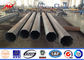 Electrical Steel Utility Power Poles For Distribution Line Project supplier