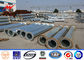 Hot Dip Galvanized 450daN 13m Conical Electrical Power Steel Utility Pole supplier
