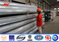 line 30ft high voltage electrical telescoping steel utility poles power transmission pole supplier