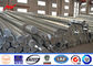 Steel utility power electric poles for sale transmission line 132kv tower supplier