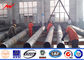  69KV HDG 20m Octagonal Galvanized Steel Pole For Power Transmission supplier