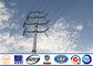18m 240kv Metal Transmission Line Electrical Power Pole For Steel Pole Tower supplier