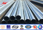 Round 10kv ~ 550kv Power  Steel Tubular Pole For Transmission Line Project supplier