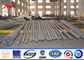 40 Ft Conical Electrical Power Utility Tubular Pole Hot Dip Galvanized Steel supplier