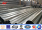 Transmission And Distribution Utility Galvanized Steel Pole For Electrical Power supplier