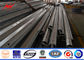 Distribution Steel Tubular Tower Pole / Galvanized Metal Pole For Electric Industry supplier