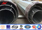 15M 6mm Thickness Power Transmission Poles Customized Galvanized Steel supplier