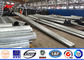 35FT 127-248mm Tubular Steel Poles 2.75 / 3mm Thick Hot Dip Galvanized supplier