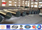100ft Electrical Galvanized Steel Power Pole Distribution Line Pole supplier