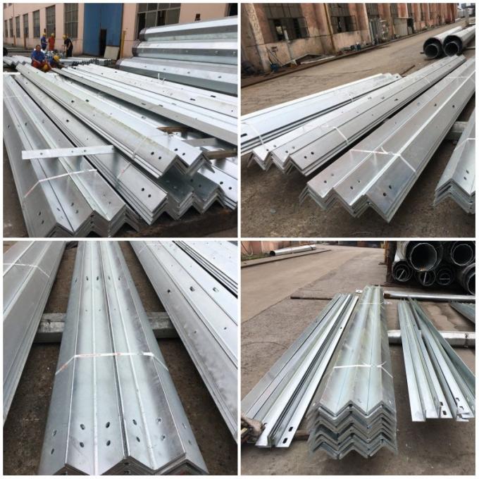 33kv Hot Dip Galvanized Angle Steel Channel For Electric Power Tower Construction 0