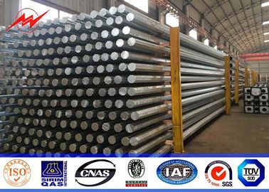 China 35ft Single Circuit Angle Type Steel Tubular Pole 2.75mm Thickness supplier