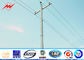Customized 110KV Polygonal Steel Tubular Pole Street Lamp Highway Lighting Pole supplier