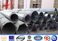 132KV 18m Bitumen Steel Utility Pole for Africa Power Distribution supplier