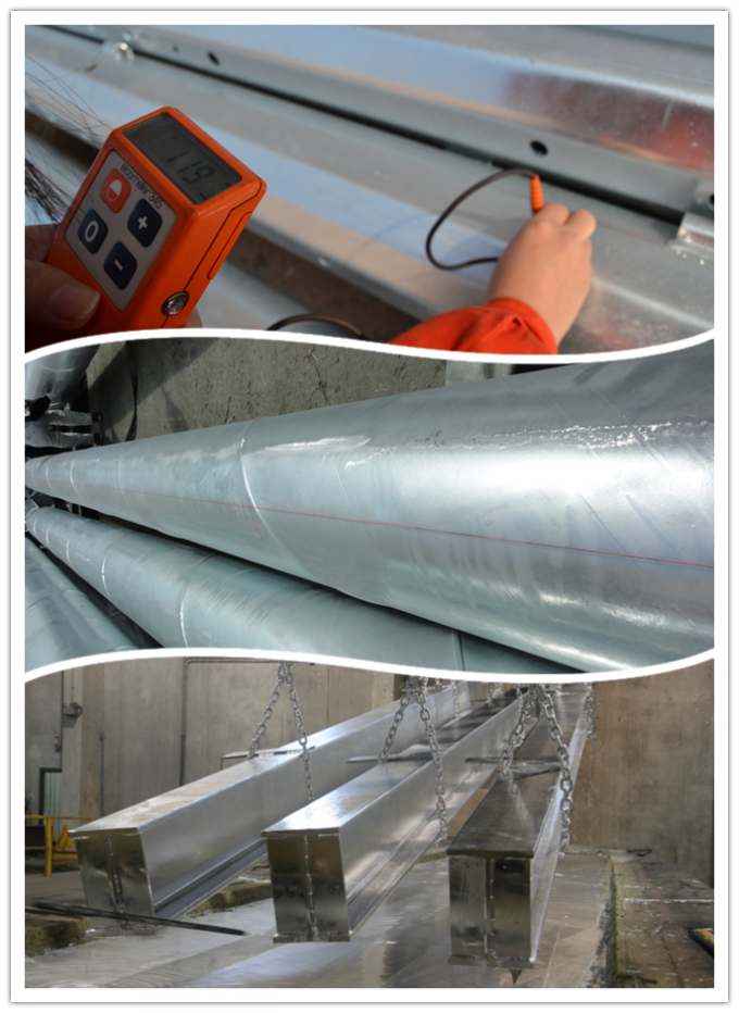 21m Hot Dip Galvanization Steel Tubular Pole Electric For Electrical Transmission 0